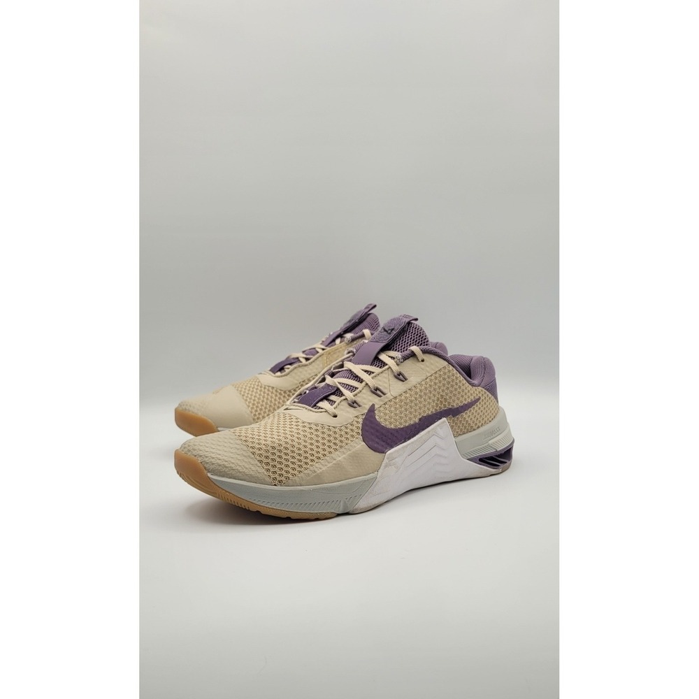 Nike Metcon 7 Womens Shoes 9 Rattan Purple CrossFit Gym Sneaker DJ7032-991